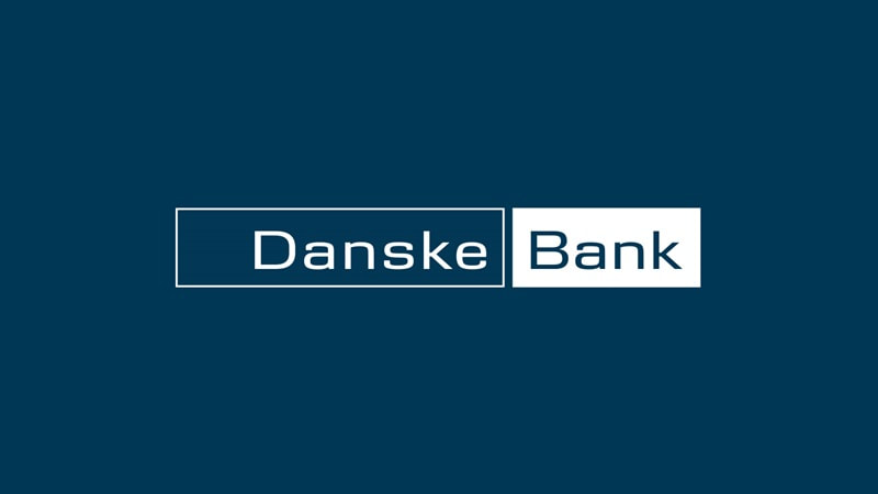 Logo of Danske Bank.